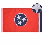 Tennessee State Flag, Embroidered, High-strength Polyester