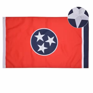 Tennessee Flag Embroidered Polyester 1