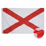 Flag of Alabama, Embroidered, Nylon