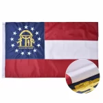 Flag of Georgia, Embroidered, Nylon