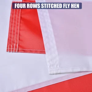 California Flag Embroidered Polyester 6