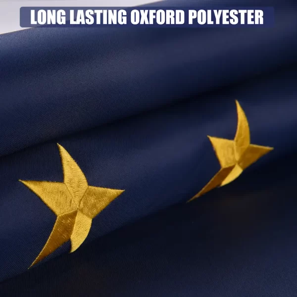 Alaska Flag Embroidered Polyester 2