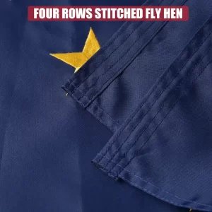 Alaska Flag Embroidered Polyester 6