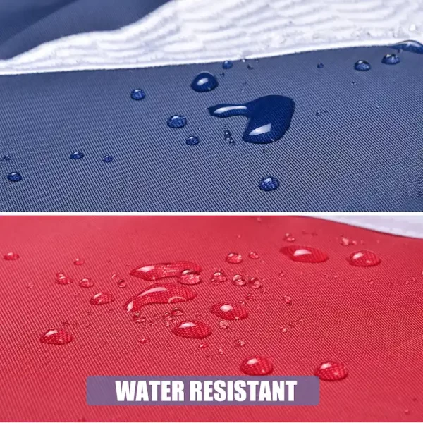 American Flag Embroidered Polyester 4