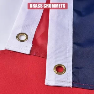 American Flag Embroidered Polyester 5