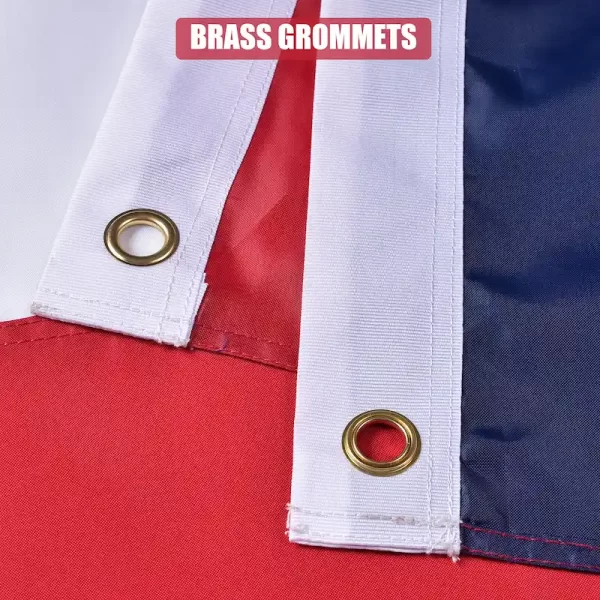 American Flag Embroidered Polyester 5