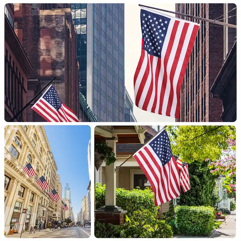 Vicdria American Flag