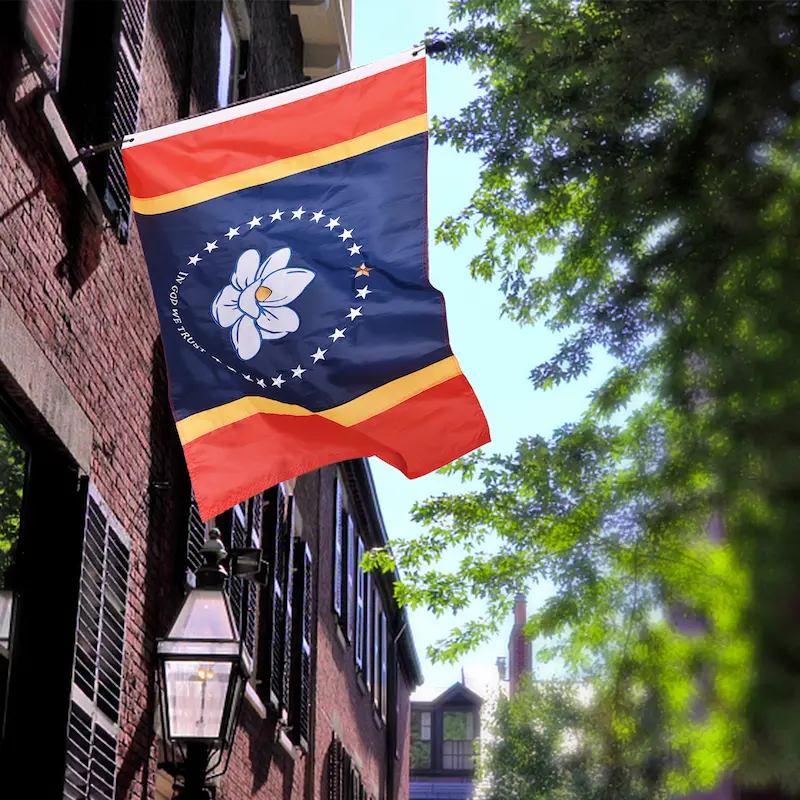 Vicdria Mississippi Flag