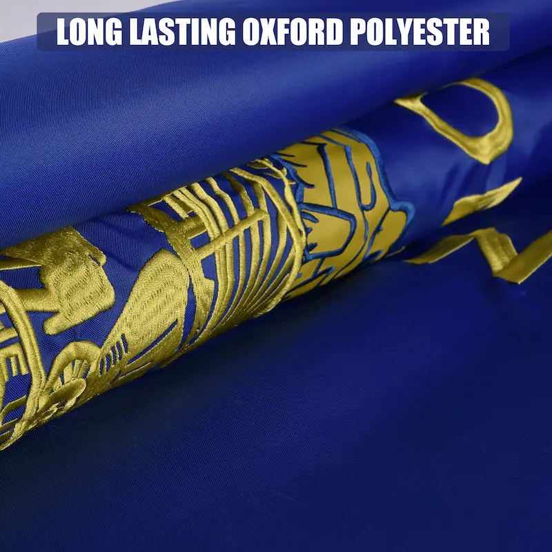 Oregon Flag Embroidered Polyester 2