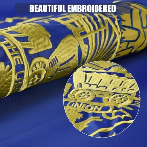 Oregon Flag Embroidered Polyester 3