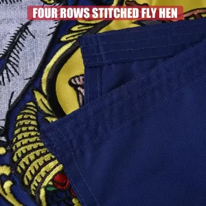 Wisconsin Flag Embroidered Polyester 6
