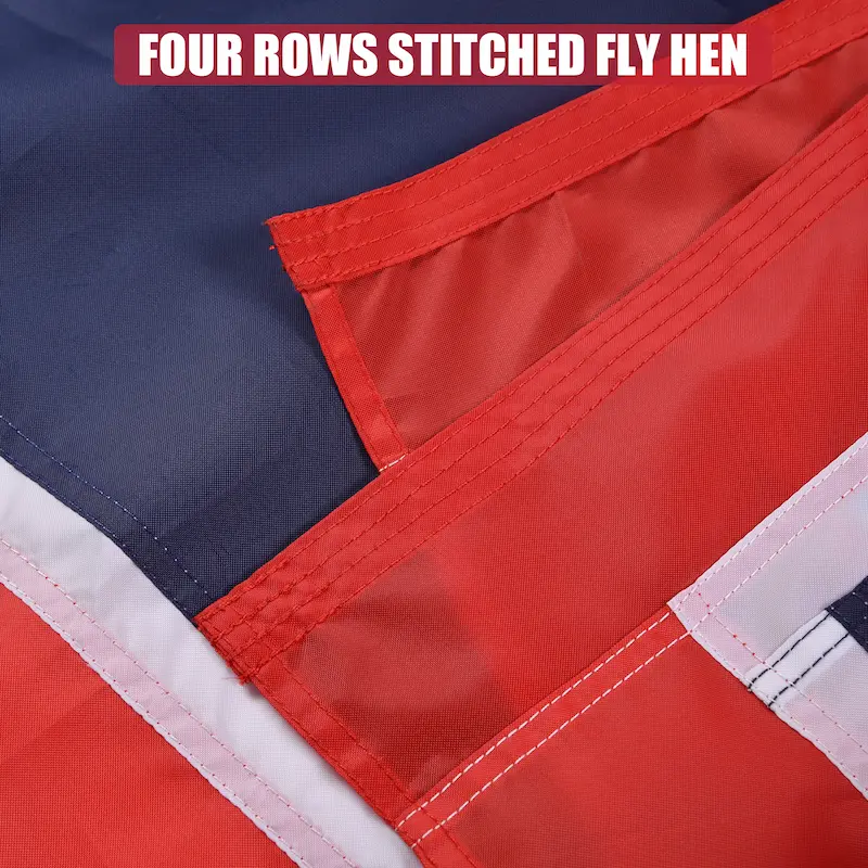 Wyoming Flag Embroidered Polyester 6