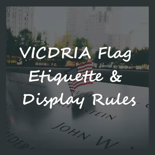 VICDRIA Etiquette Display Rules